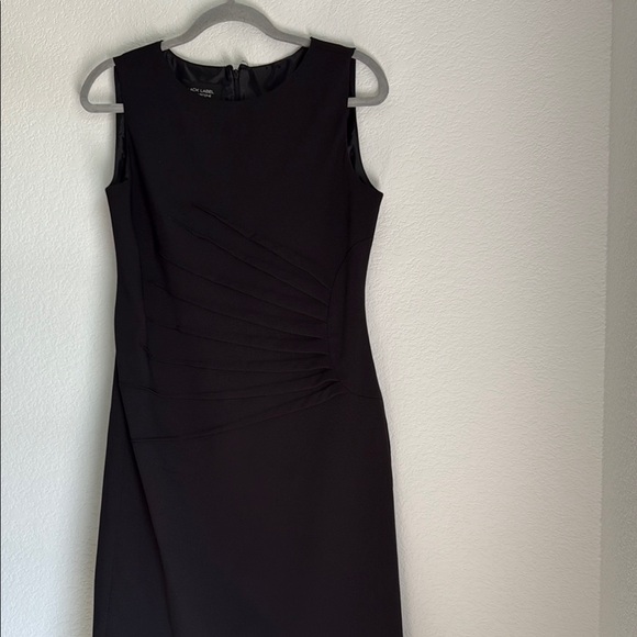 Evan Picone Black Sleeveless Sheath Midi Dress - Picture 9 of 11